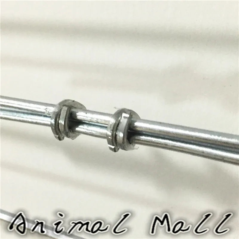 600 Pcs M Shape Nail Animal Cages Installed Nail Rabbit Cage Pliers Birds Dog Cat Quail Poultry Cages Installed Nail