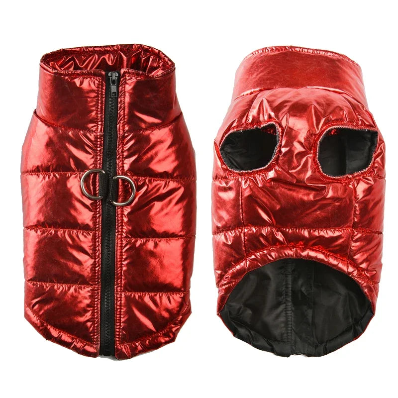 Clothes for Small Dogs Waterproof Big Dog Vest Jacket Autumn Winter Warm Pet Dog Coat Clothing for Dogs Chihuahua French Bulldog