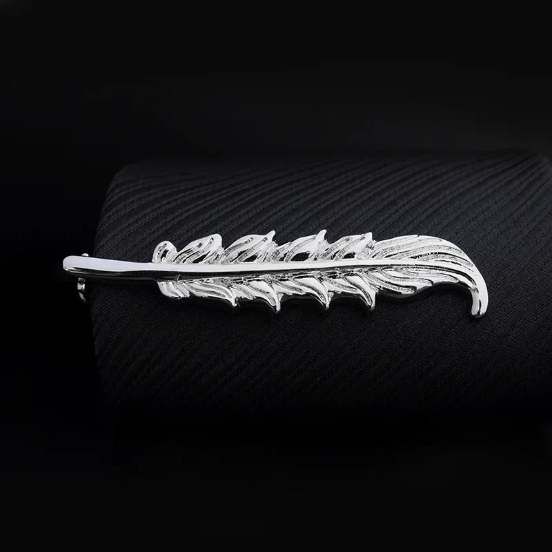 High Quality Men Men Pure Copper Tie Clip Bar Necktie Pin Clasp Clamp Wedding Charm Creative Clip Mens Jewelry
