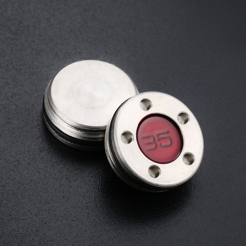 New Custom Red Sliver Number Weights for Scotty Putters a Pair of X 10g 15g 20g 25g 30g 35g 40g