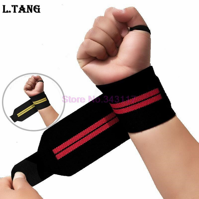 1 Pair Sports Weightlifting Wrist Support Fitness Gym Training Gloves Weight