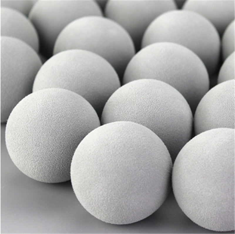 30pcs 42mm EVA Foam Golf Soft Sponge Monochrome Balls for Outdoor Golf Practice Balls for Golf/Tennis Training Solid 9 Colors