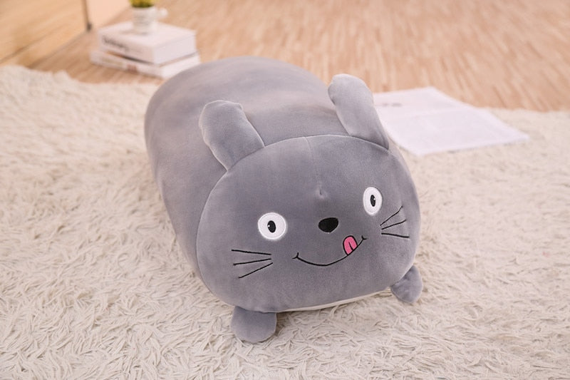 Soft Animal Cartoon Pillow Cushion Cute Fat Dog Cat Totoro Penguin Pig Plush Toy Stuffed Lovely Kids Birthday