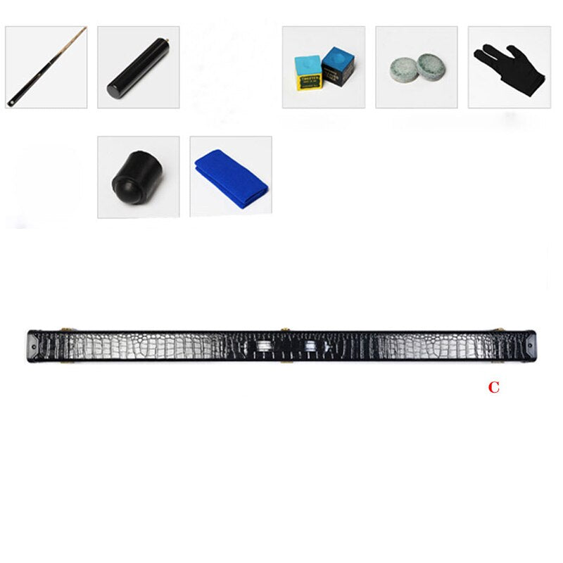 WOLFIGHTER O'Min Legend Handmade 3/4 Snooker Cue Case Set 9mm 9.5mm 10mm Tips China
