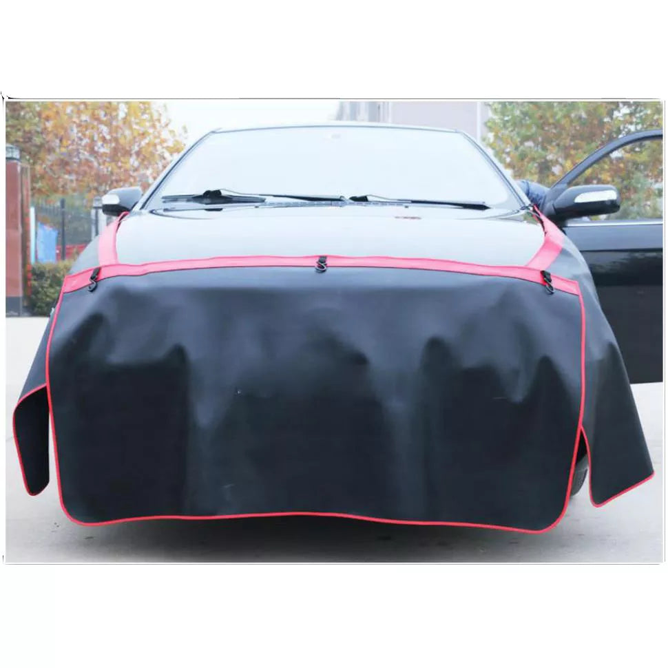 CHIZIYO 3pcs Black Car Fender Covers Protect Paintwork Magnetic Wing Cover Fender Bonnet Paint Auto Repair Tool