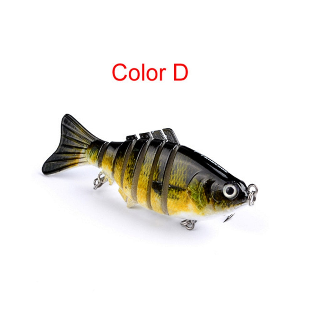 10cm 15.2g Wobblers Pike Fishing Lures Artificial Multi Jointed Sections Artificial Hard Bait Trolling Pike Carp Fishing Tools