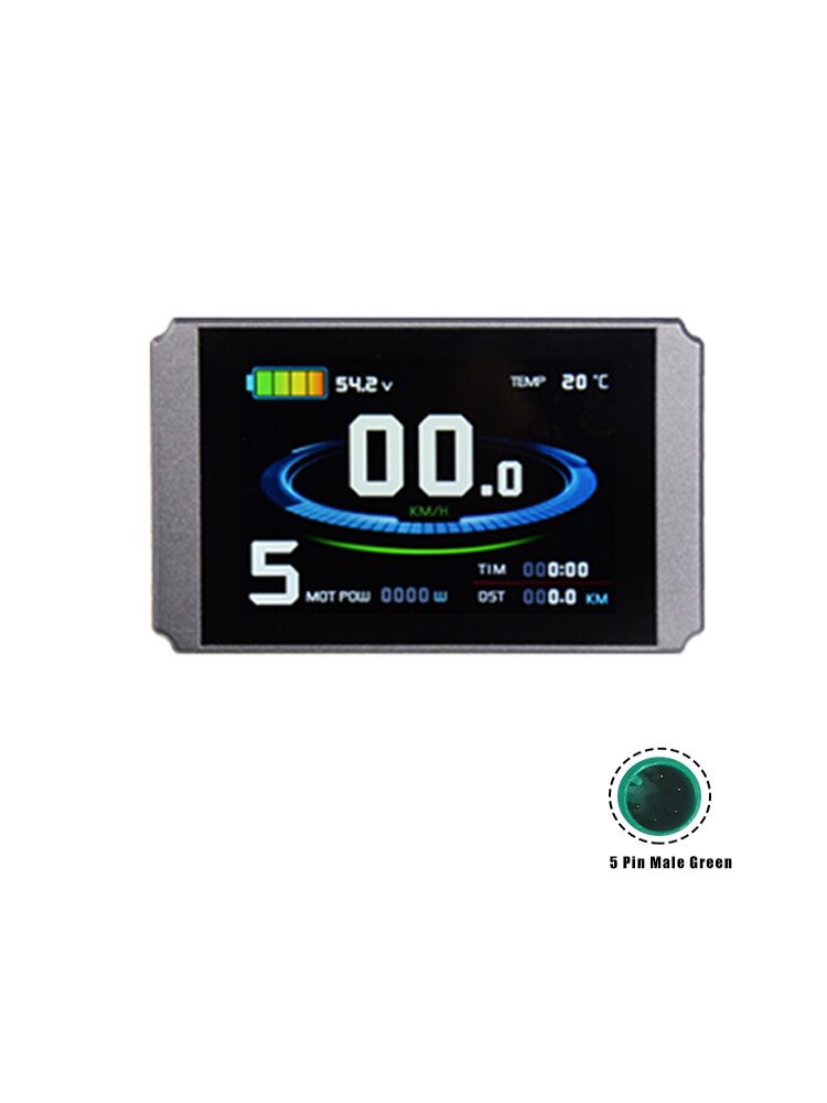 Electric Bicycle KT LCD Display LCD3 LCD4 LCD8H 24v/36v/48v/52v Waterproof SM Plug for Kunteng Ebike Display