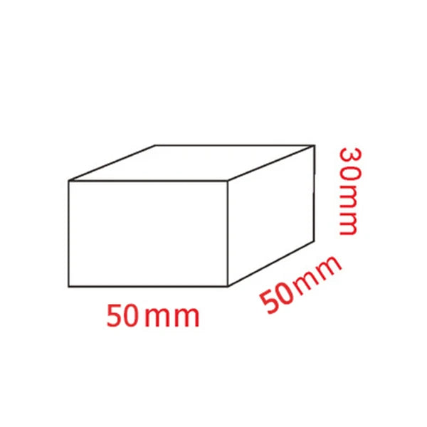 Clear Acrylic Square Sheet Stamping Block Cosmetics Display Stand Pad Photography Props Ornaments Rings Necklace Jewelry Holder