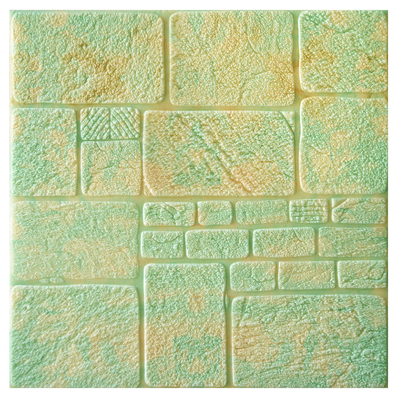 3D Wall Stickers Thick Sandstone Self-Adhesive Wallpaper Brick Pattern Collision Living Room Wall Stickers Bedroom Net Red Room