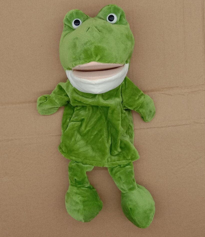 Animal Glove Puppets Adults Hand Living Puppet Dog Theater Doll Toys Plushies Story Talking Muppet Show Muppets Family Toy