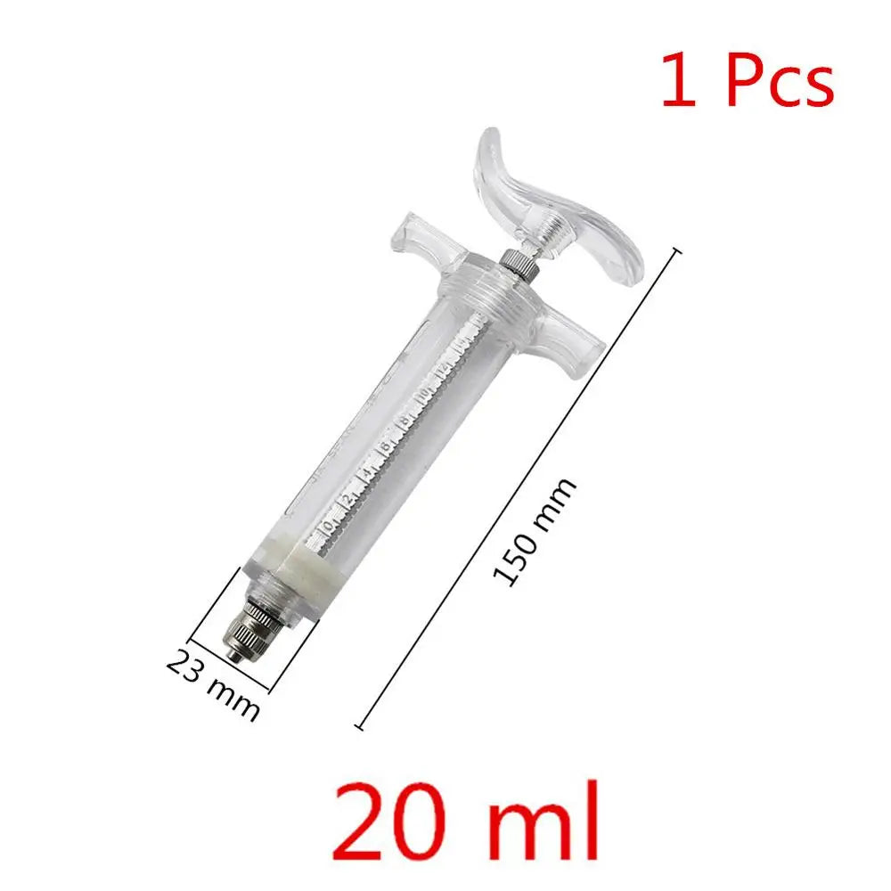 Manual Birds Feeding Syringe Parrots Pigeons Rodents Mice Feeding Rearing Syringe Gavage Straight Medication Tube 1Pcs