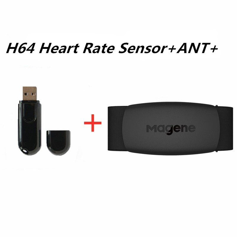 Magene NEW Model H64 Bluetooth4.0 ANT + Heart Rate S3+ Cadence Sensor for GARMIN Bryton IGPSPORT Computer Running Bike Monitor