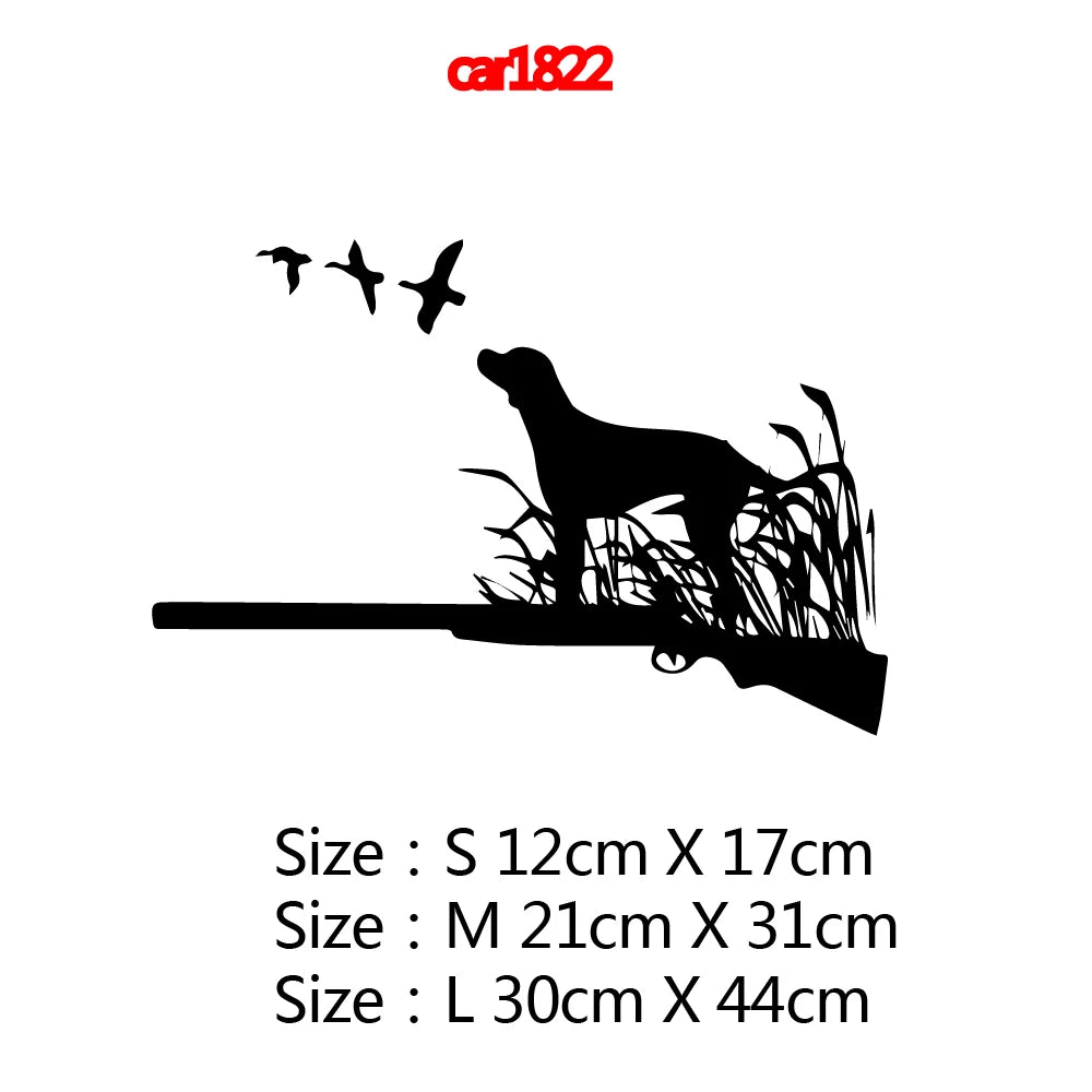 Hunter Car Stickers Hunting Adventure Decal for Auto Body Cars Head Engine Cover Windows Decoration Wrap Vinyl