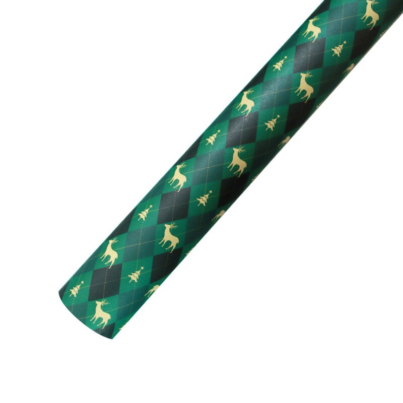 70X50cm Christmas Diy Kraft Wrapping Paper Printing Paper Christmas New Year Decoration Wrapping Paper