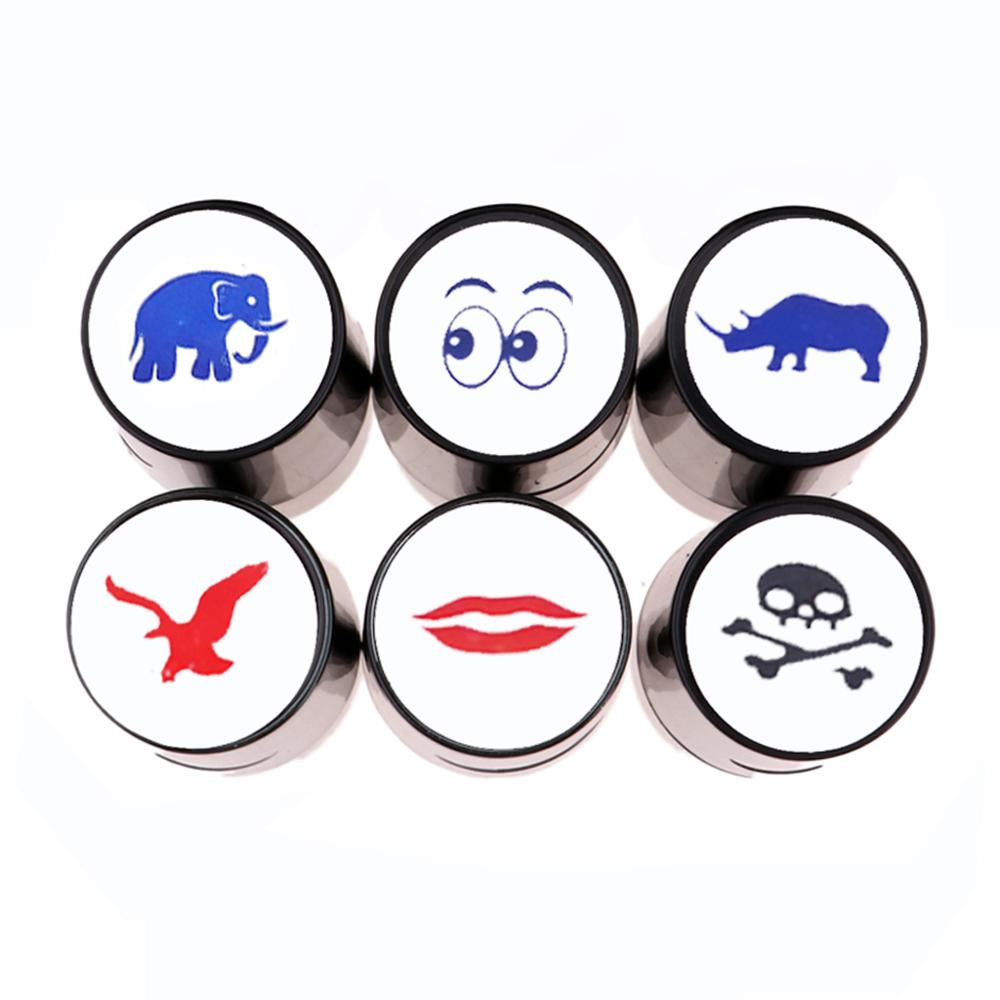 1 Pcs Golf Ball Stamps Colorfast Quick-Dry Long Lasting Stamper Balls Marker Impression Seal Golf Accessories
