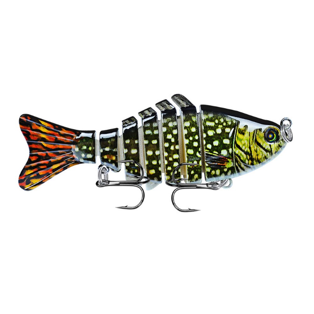 10cm 15.2g Wobblers Pike Fishing Lures Artificial Multi Jointed Sections Artificial Hard Bait Trolling Pike Carp Fishing Tools