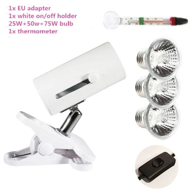 25W UVA&uvb Lamp UV Lamp for Turtles Fill Light Calcium Supply Uvb-Lamp Uvb 3.0 Lamps for Reptiles ONE SET