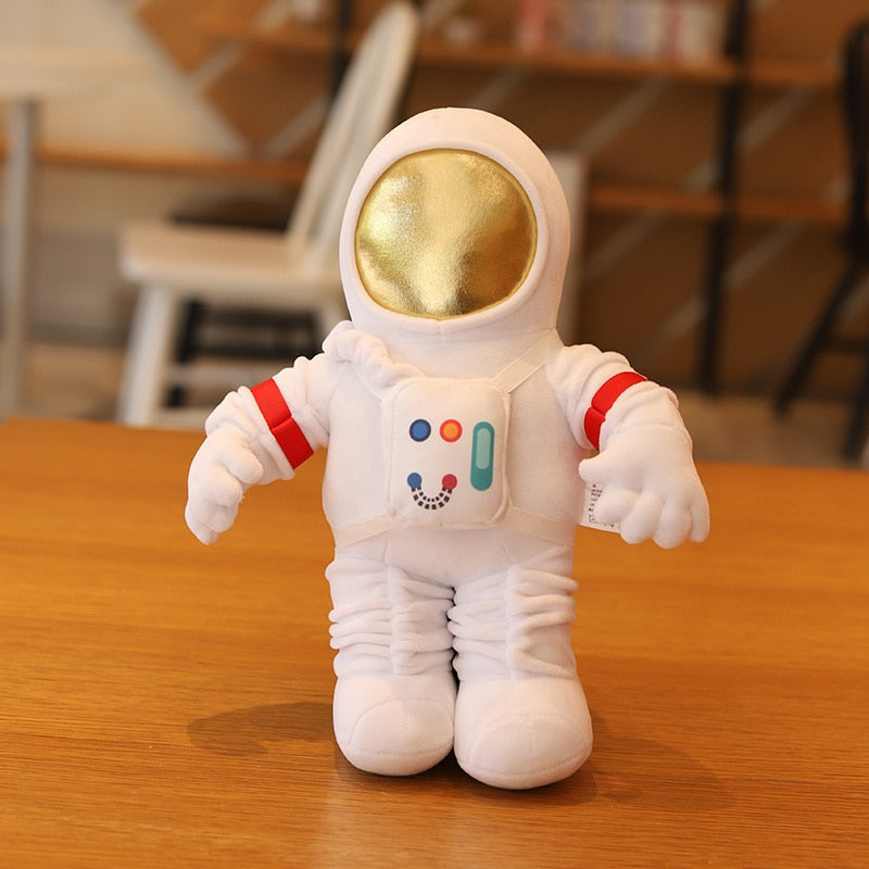 Plush Astronaut and Spaceship Toy Stuffed Soft Science Fiction Type Soft Doll Kids Toys Creative Toys Children Birthday