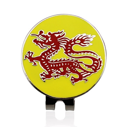 1.18 Inch Golf Ball Mark W Magnetic Golf Hat Clip Mark Golf Ball Position 24 Kinds for Choice Golf Marker
