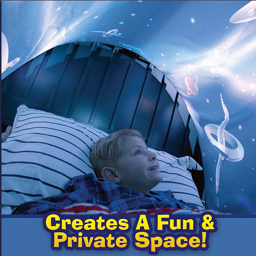 Kids Bed Tent Children Dream Bed Tents With Storage Pocket Girl Bed Tent Kids Room Decor Kid Toys