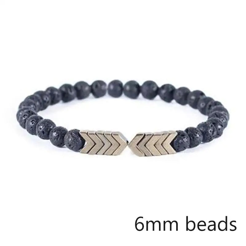 Men Bracelet Natural Moonstone Bead Tibetan Buddha Bracelet Chakra Lava Stone Diffuser Bracelets Men Jewelry
