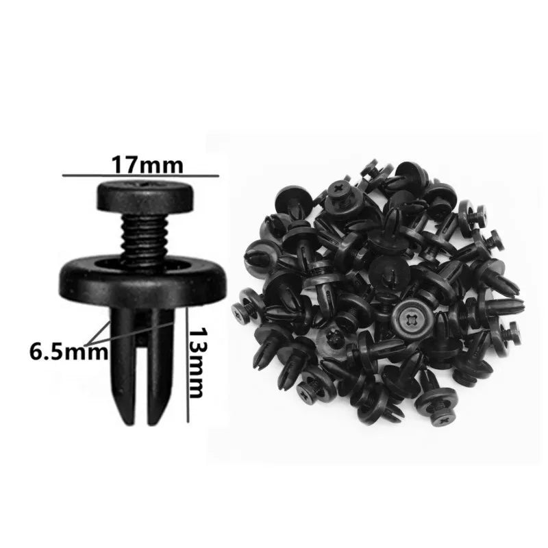 20Pcs 6mm 7mm 8mm 9mm 10mm 5mm Screw Plastic Fastener Bumper Fender Clip Buckle for Audi Toyota VW Buick Honda Renault Nissan