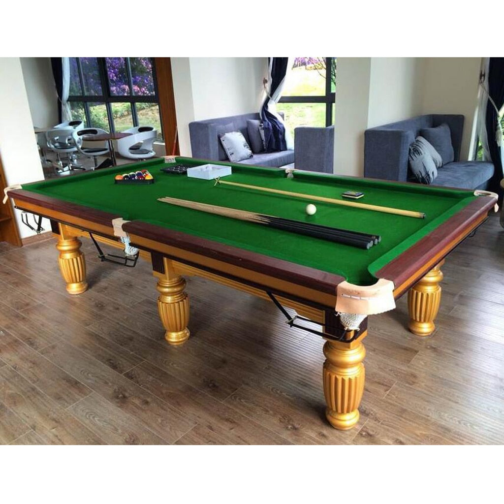 Professional 9 Ft Pool Table Felt + 6 Felt Strips Billiard Snooker Cloth Felt for 9 Foot Table 0.6mm Billiards Accessories