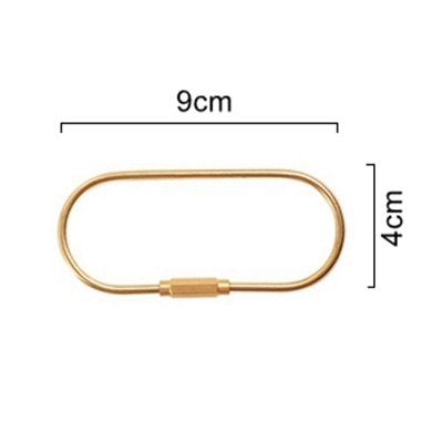 Creative Brass Keychain Portable Key Ring Bottle Opener Whistle Ruler Sealed Box Unique Organizer Tools Keychain Accessories