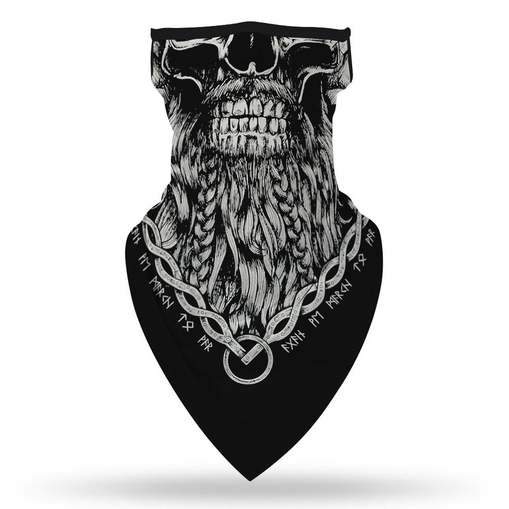 Halloween Skull Death Punk Scary Cosplay Face Mask Neck Scarf Masks Bandana Headband Balaclava