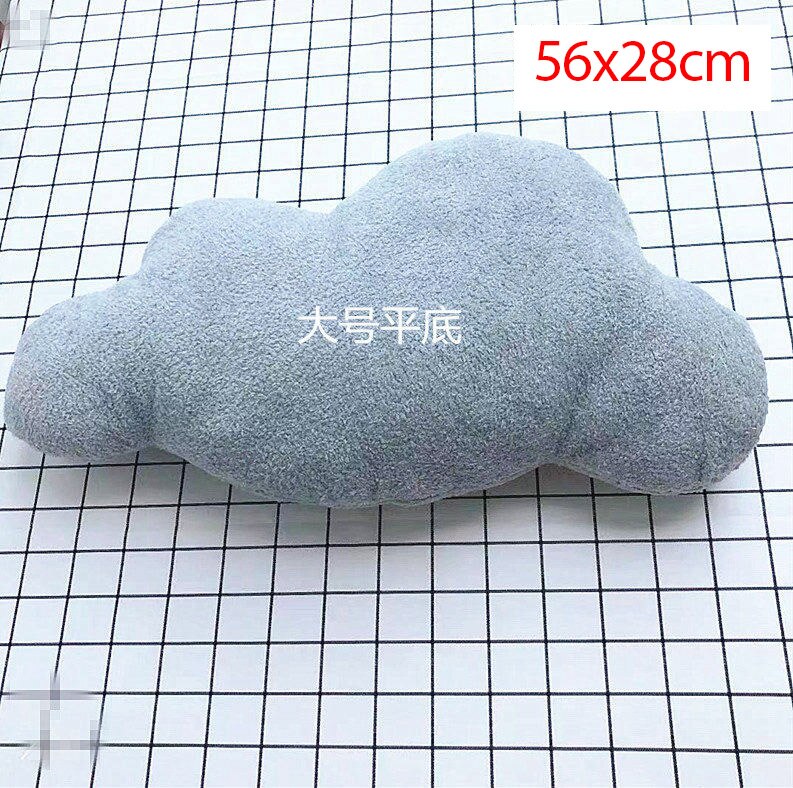 Cute 3 Sizes Cloud Shaped Pillow Cushion Stuffed Plush Toy Bedding Baby Room Home Decoration
