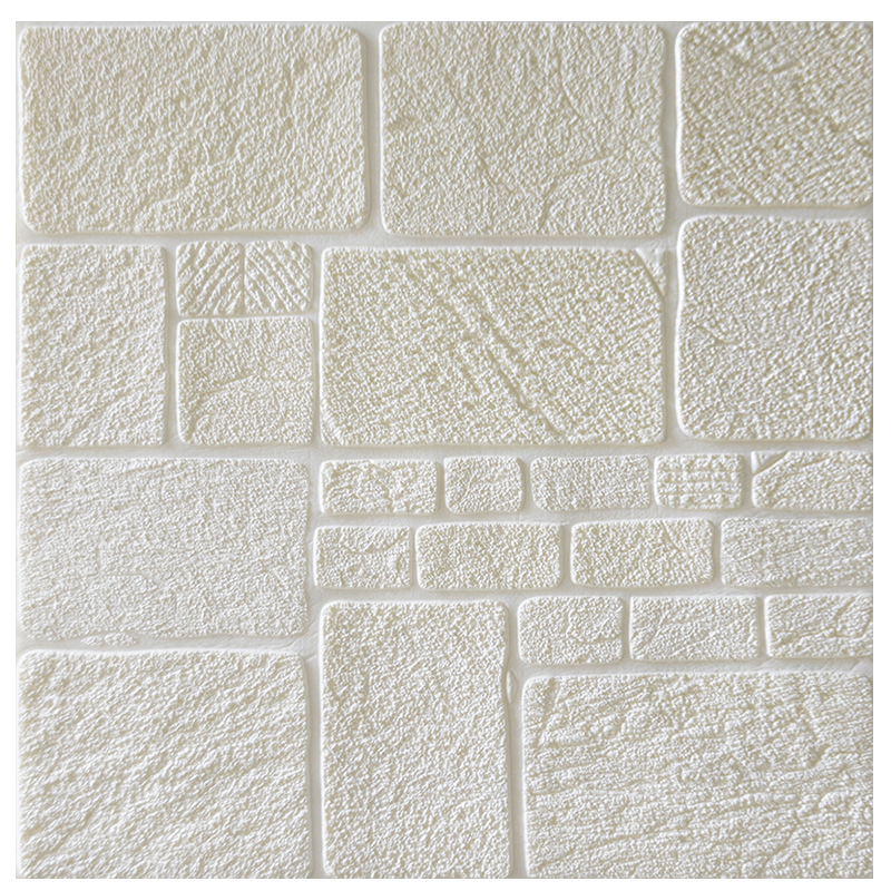 3D Wall Stickers Thick Sandstone Self-Adhesive Wallpaper Brick Pattern Collision Living Room Wall Stickers Bedroom Net Red Room