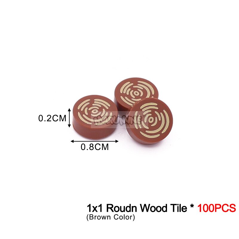 MARUMINE 1x4 Tile Plate Blocks 100PCS Board Floor Wood MOC Classic Building Bricks Idea Bulk Parts 2431 26583 10638 Compatible