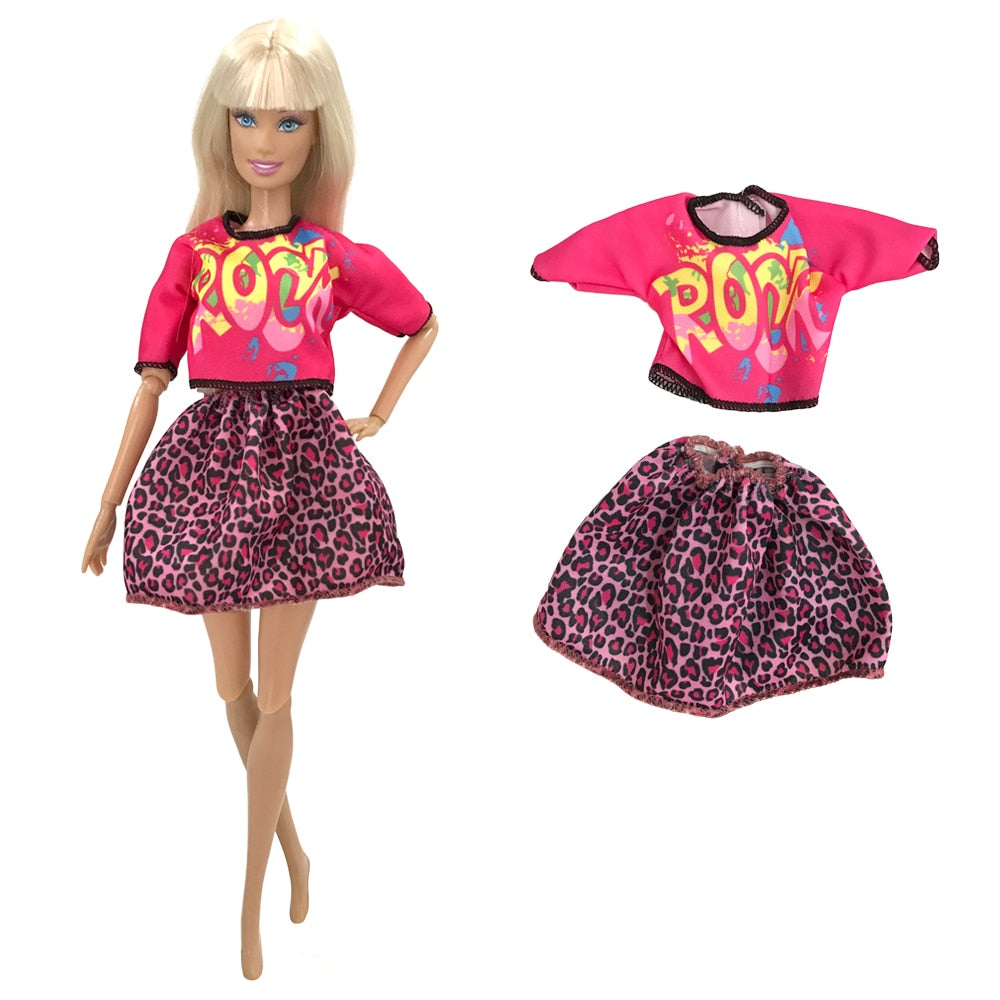 NK 1x Doll Ballet Dress for Barbie Doll Fashion Party Skirt Dollhouse Dancing Clothes for 1/6 BJD FR Doll Accessories Toys JJ