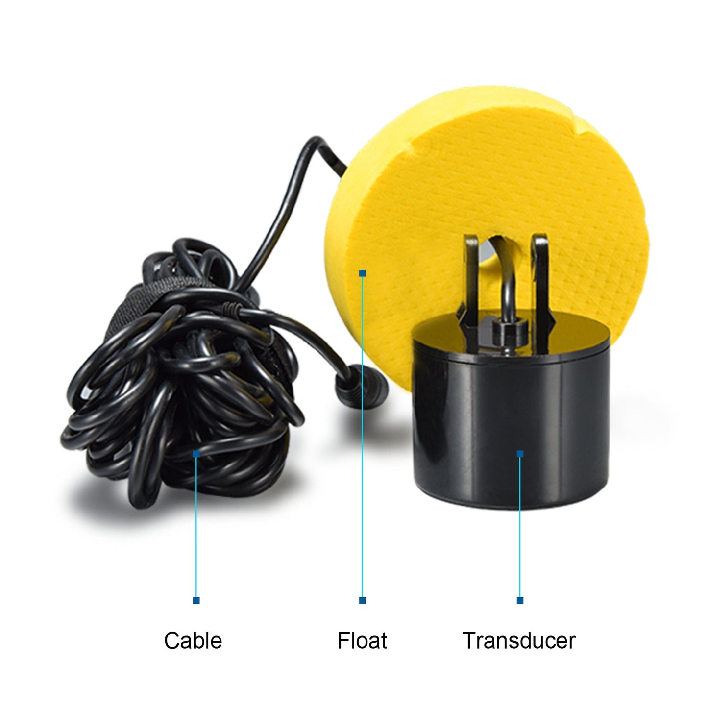 LUCKY FF1108-1CLA Portable Echo Sounder for Ice Fishing Depth Sonar Sounder Alarm Waterproof Sonar Fish