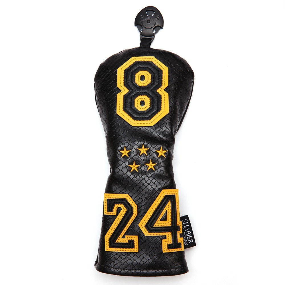 Golf Driver Headcover With Tail for Man Women PU Leather Cartoon Style Lovely Golf Driver Cover