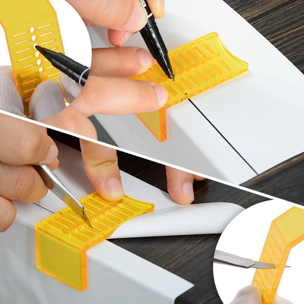 EHDIS Car Tint Tool Kits PPF Vinyl Wrap Squeegee Rubber Water Remover Window Cleaning Scraper Auto Film Stickers Cutter Knife