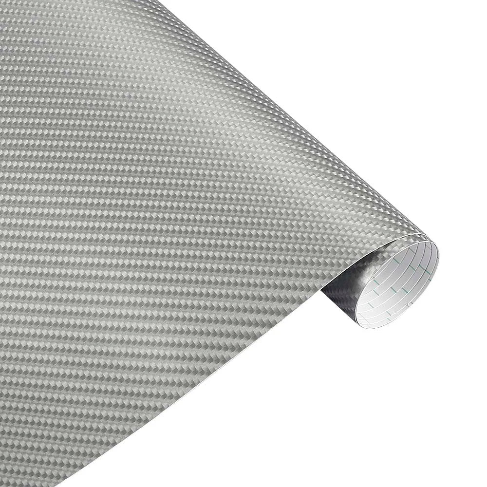 200mmX1520mm Waterproof DIY Car Sticker Car Styling 4D Thicken 3M Car Carbon Fiber Vinyl Wrapping Film Car Accessories Decals