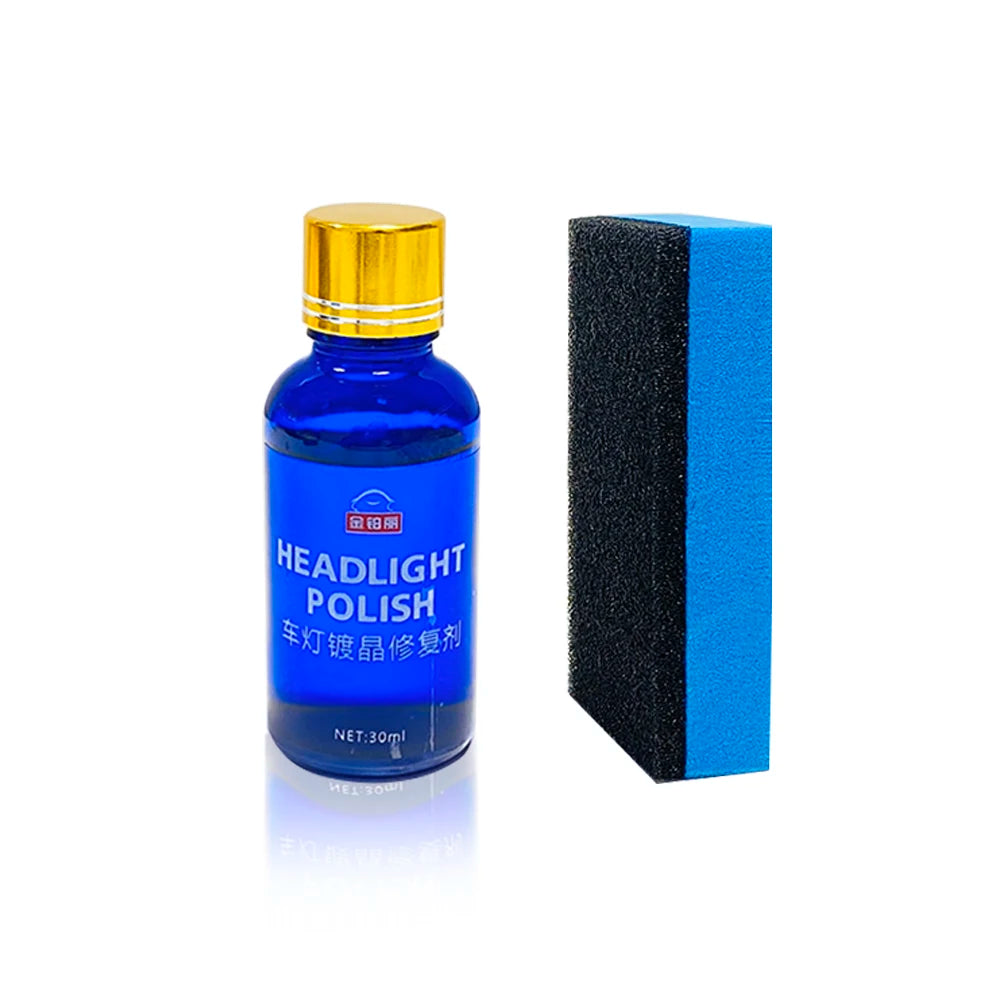 News 30ML Car Headlight Repair Coating Solution Repair Kit Oxidation Rearview Coating Headlight Polishing Anti-Scratch Liquid