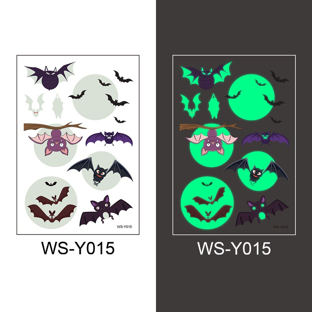 Horror Party Supplies Halloween Window Decoration Halloween Door Wall Decoration Sticker Scary Witch Halloween Home Decor