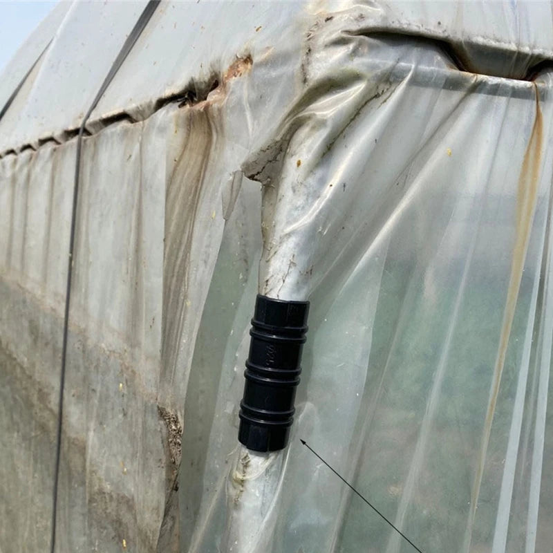 5pcs 19~32mm ABS Plastic Greenhouse Frame Pipe Clip Clamp Film Net Shade Sails Clamp Home Garden Tools Pipe Clamp Connectors