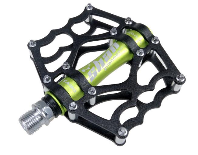 2019 New MTB Mountain Bike Pedals Aluminum Alloy CNC Bike Footrest Big Flat Ultralight Cycling BMX Pedal