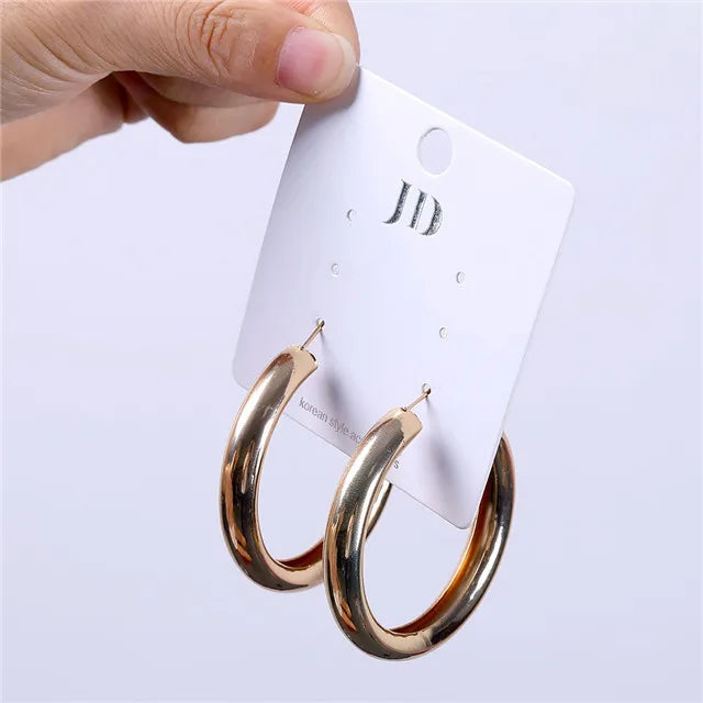 FNIO Big Simulated Pearl Earrings 2019 for Women Lover Geometric Round Heart Drop Dangle Earring Korean Statement Jewelry