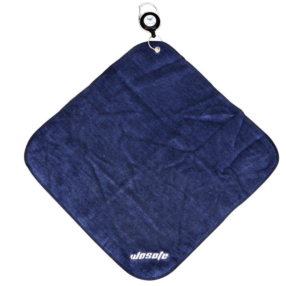 Golf Towel Cotton Mini Clean for Golf Clubs Tool Three Colours Are Optional