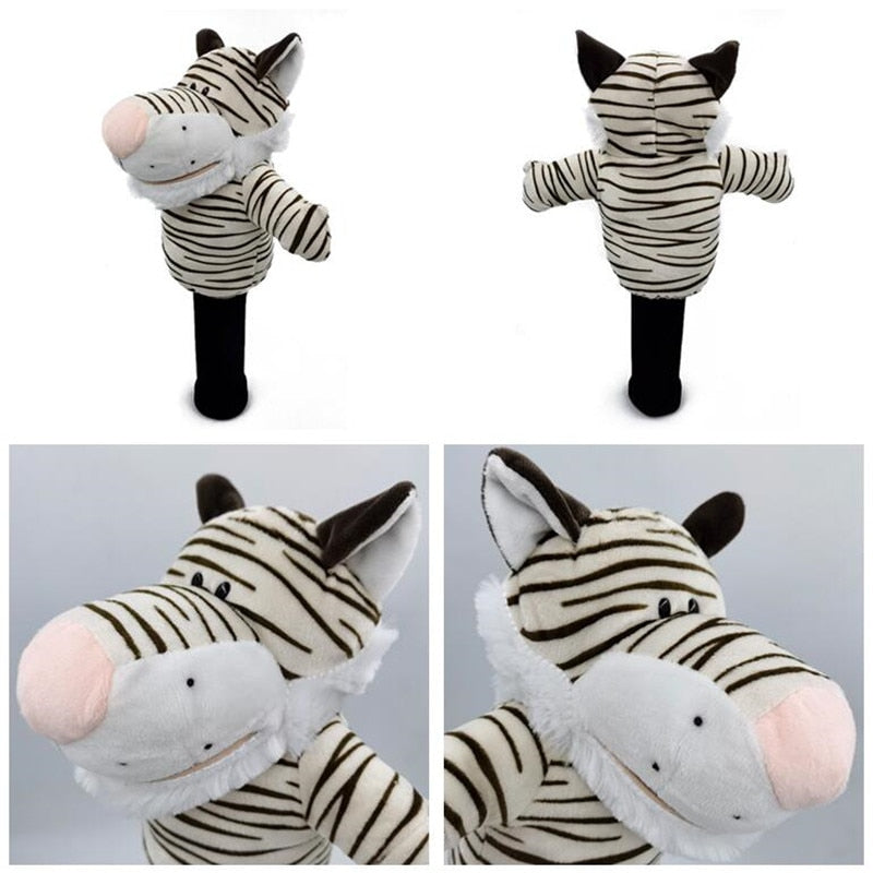 All Kinds of Animals Golf Head Covers Fit Up to Fairway Woods Men Lady Golf Club Cover Mascot Novelty Cute