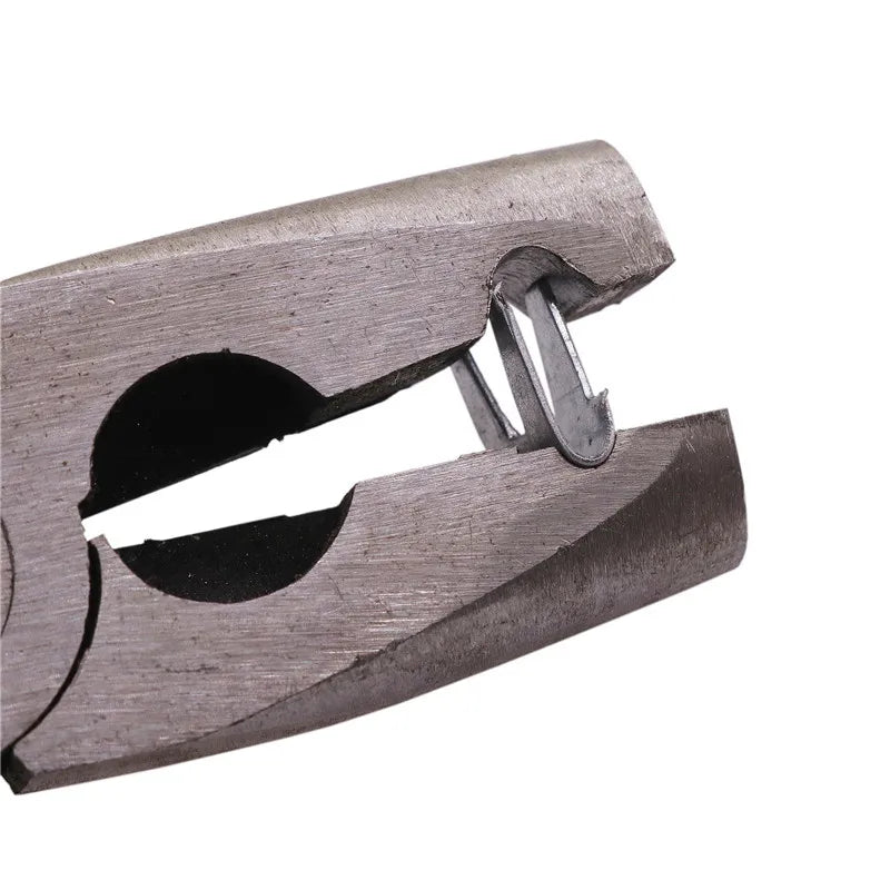 Chicken Quail Bird Rabbit Pet Cage Installation and Repair Tool Catch the Clamp Pliers Bayonet Nail 300 Nails 1 Pliers
