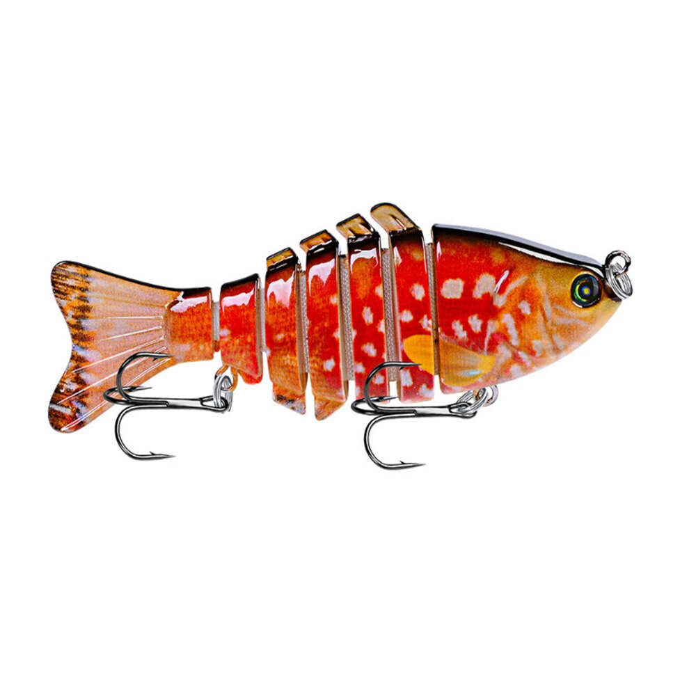 10cm 15.2g Wobblers Pike Fishing Lures Artificial Multi Jointed Sections Artificial Hard Bait Trolling Pike Carp Fishing Tools