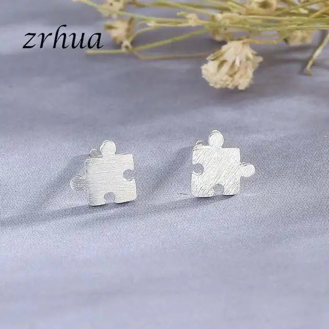 Newest 925 Sterling Silver Needle Women's Jewelry Cute Chic Stud Earrings for School Girls Kids Lady Birthday S925 Stamp