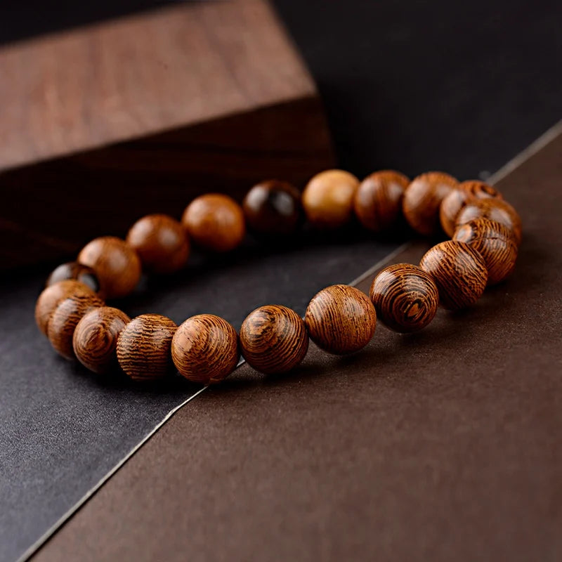Men Bracelet Natural Moonstone Bead Tibetan Buddha Bracelet Chakra Lava Stone Diffuser Bracelets Men Jewelry