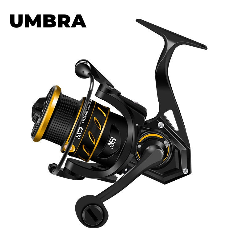 Mavllos Umbra Saltwater Spinning Fishing Reel 9BB Speed Ratio 5.2:1 Aluminum Spool Carp Fishing Reel