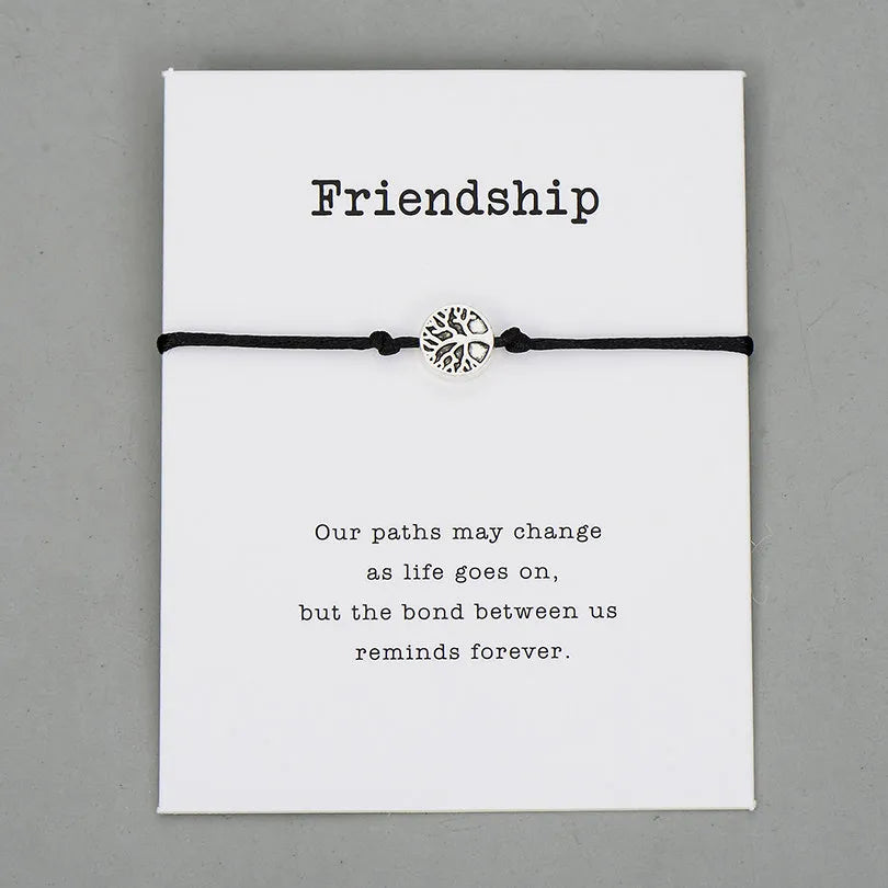 Pipitree Life Tree Charm Bracelets for Women Men Children Lucky Red String Friendship Wish Bracelets Jewelry Adjustable